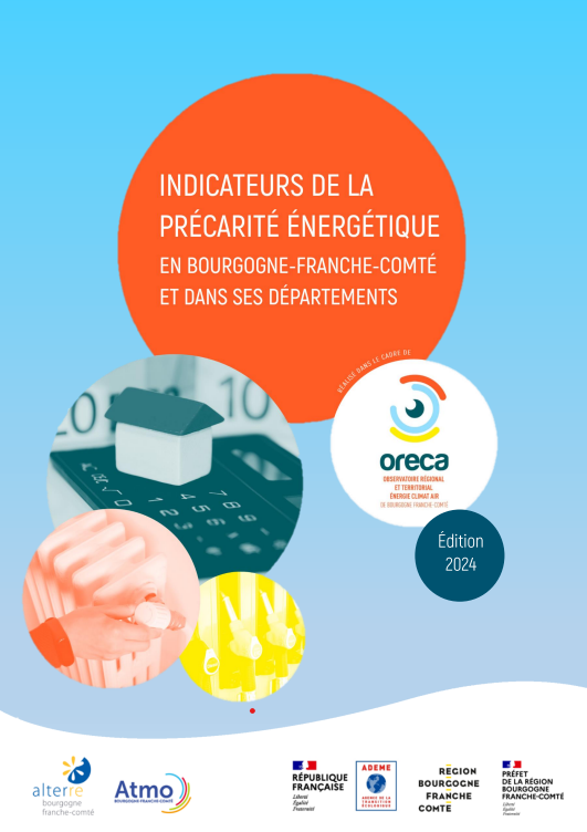 Couverture de l'étude sur la précarité énergétique de l'ORECA