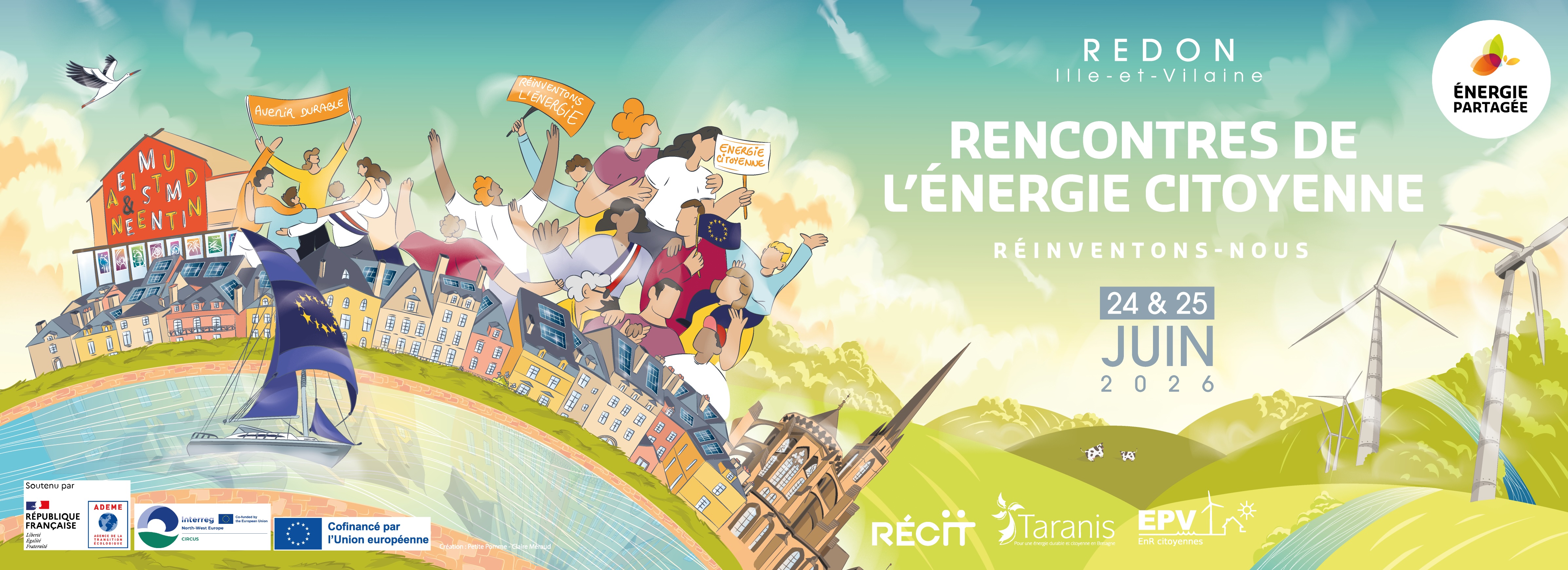 Les rencontres l’énergie citoyenne à Redon les 24 et 25 juin 2026